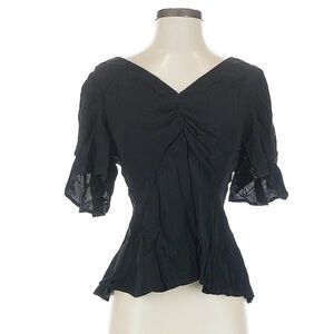 Elegant Black Women's Top